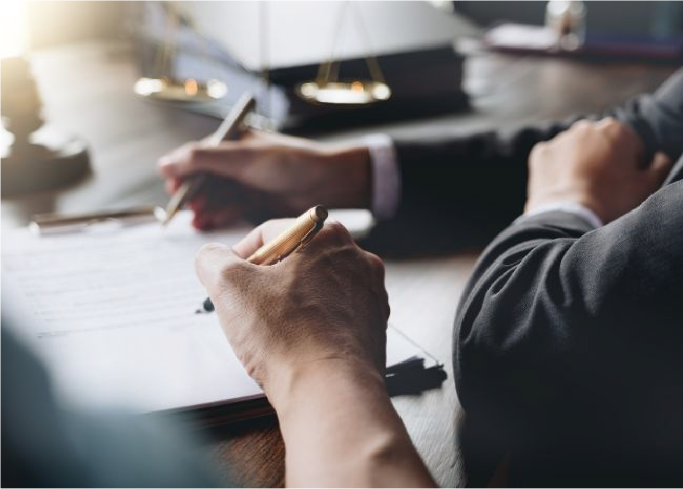 attorneys-writing-and-reviewing-legal-documents