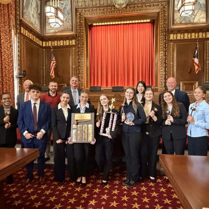 Archbishop Hoban Mock Trial Wins 2026 OCLRE Mock Trial State Championship